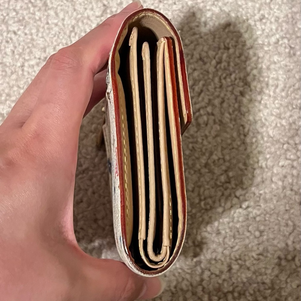 Louis Vuitton Murakami White Multicolor Wallet - Picture 5 of 9